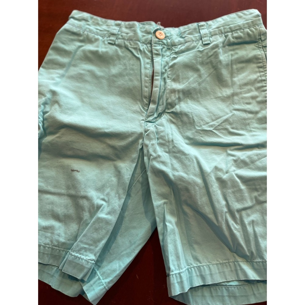 Vineyard‎ Vines Whale Logo Chino Shorts Teal Size 30